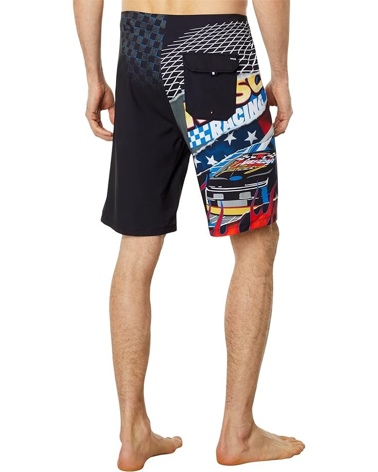 

Шорты для плавания Hurley Phantom-Eco Nascar Racing 20" Boardshorts, черный