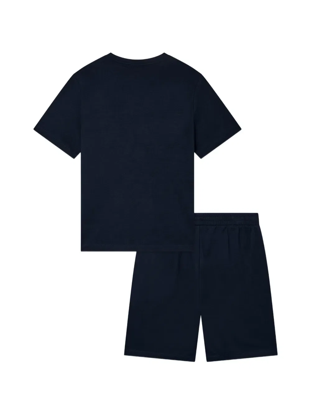 Комплект шорт с логотипом Emporio Armani Kids, синий — фото 2