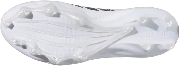 Мужские футбольные бутсы Adidas Adizero Impact+ Premier, белый/синий — фото 2