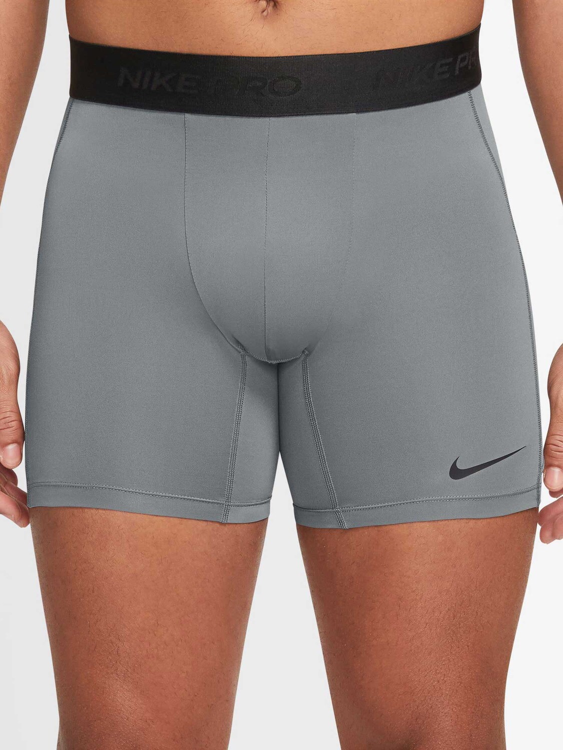 

Тайтсы Nike M NP DF SHORT, серый
