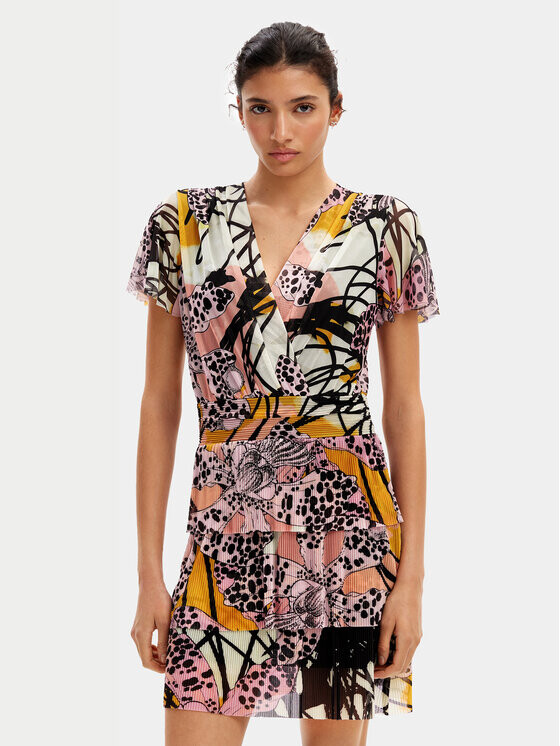 

Летнее платье стандартного кроя Desigual, мультиколор