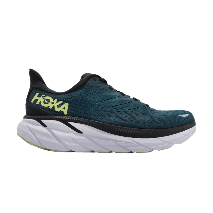 

Кроссовки HOKA Clifton 8 2E Wide 'Blue Coral Butterfly', синий