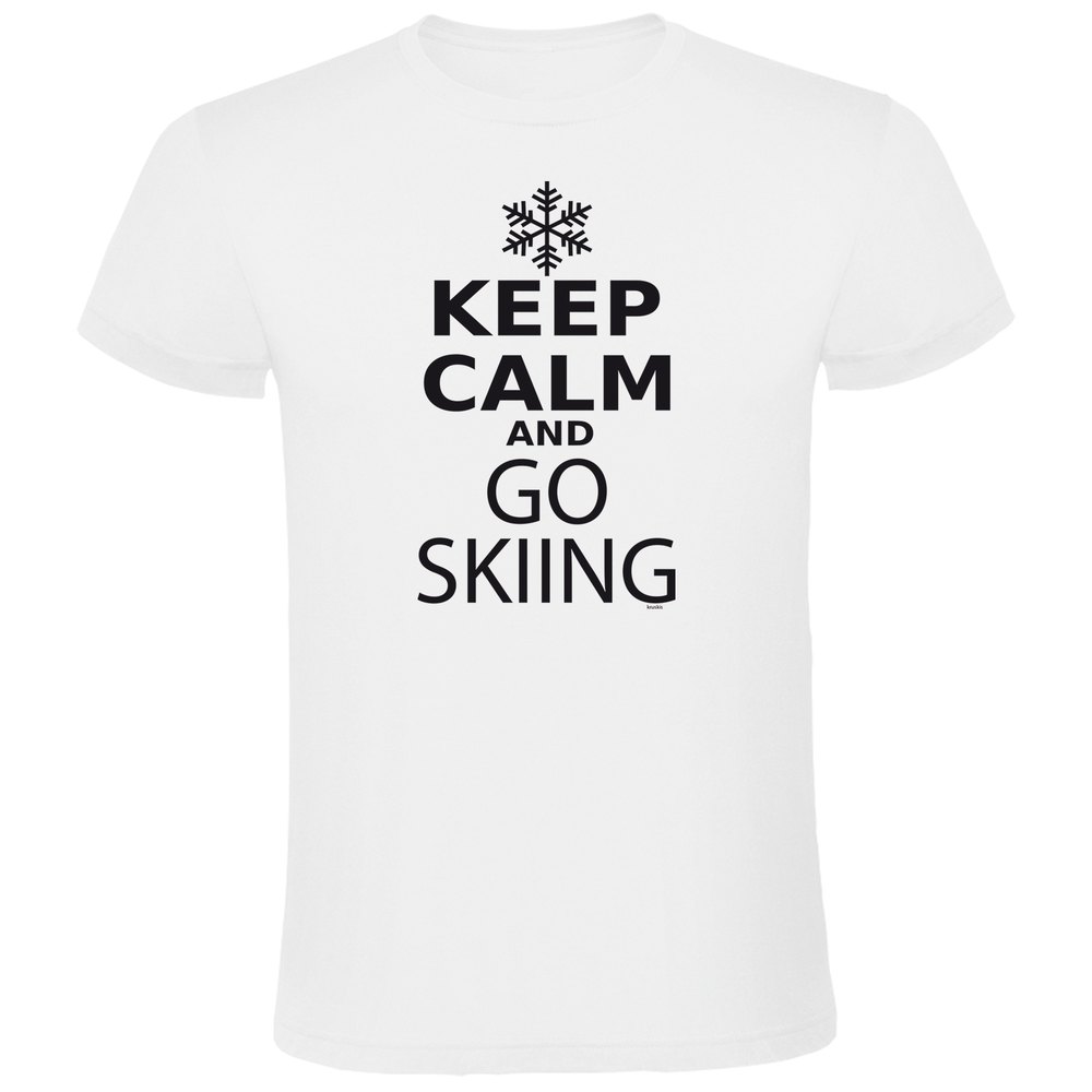 

Футболка Kruskis Keep Calm and Go Skiing, белый