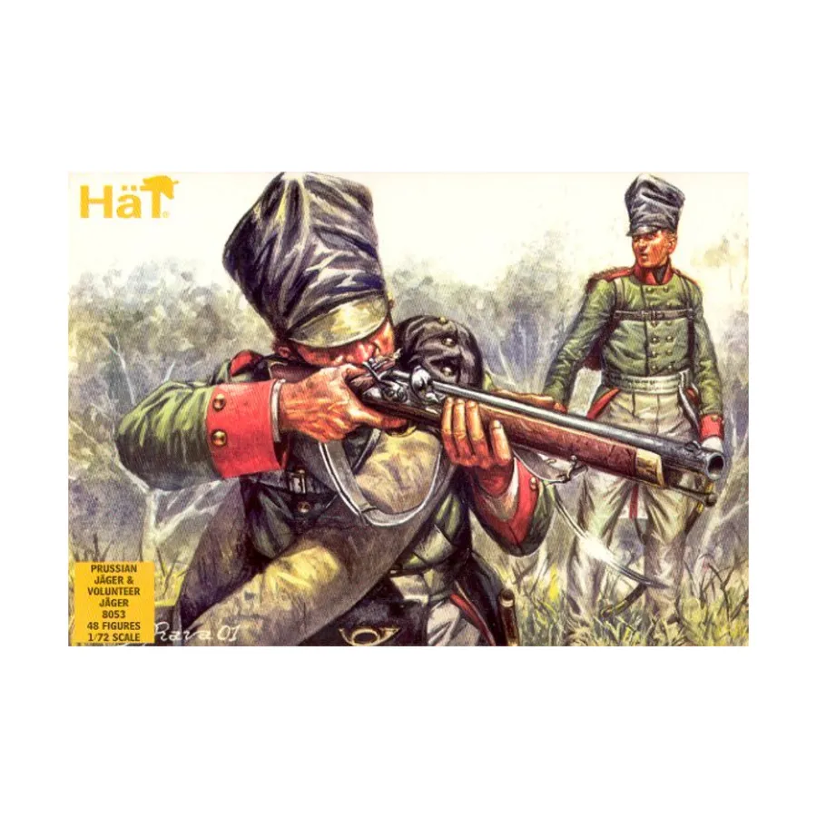

Прусский егерь-доброволец, Historical Plastic Military Figures - Napoleonic (1:72) (Hat Industries)