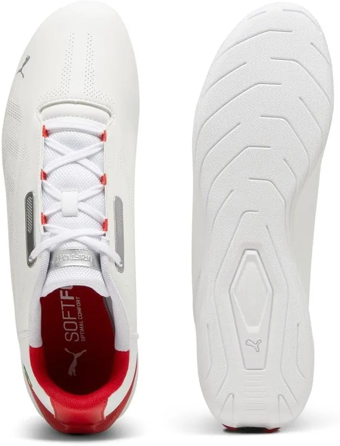 Мужские кроссовки PUMA Ferrari Drift Cat Decima 2.0, Puma White Rosso Corsa — фото 4