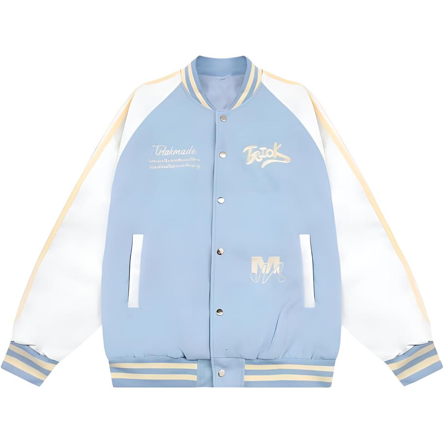 

Куртка Unisex Stand Collar Moderate Others ZIAREL, светло-синий