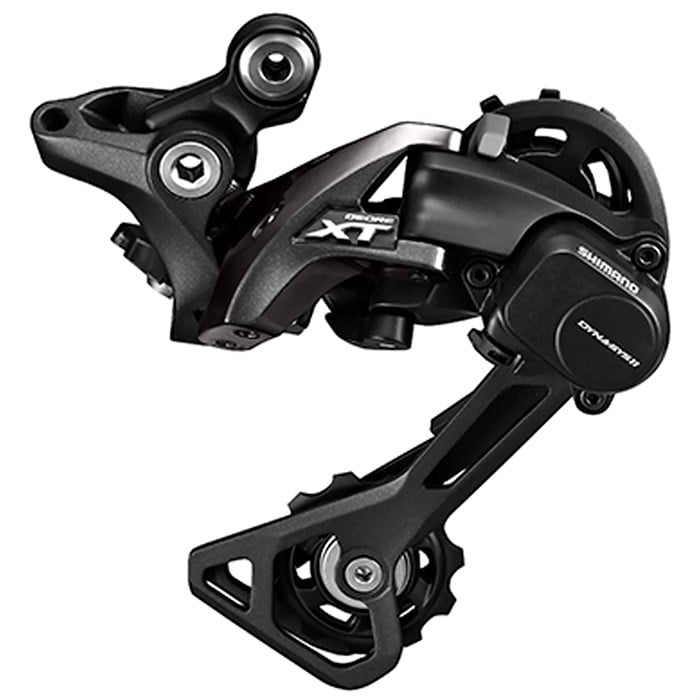 

Задний переключатель скоростей Xt rd-m8000 shadow+ на 11 скоростей Shimano, Black