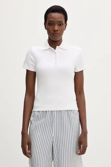 Футболка поло женская RORY SS Levi's, бежевый