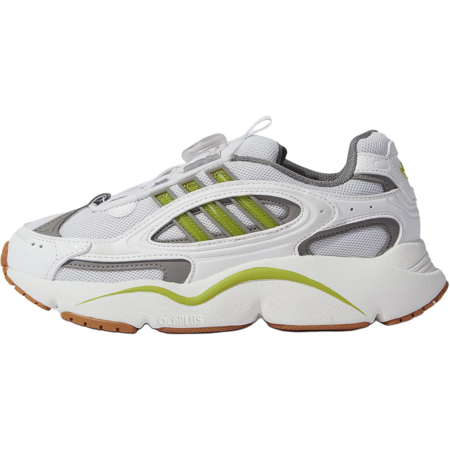 

Низкие детские кроссовки Ozmillen унисекс Adidas Originals, белый/зеленый
