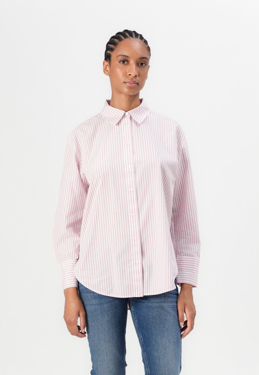 

Блуза TOM TAILOR BLOUSE SHIRT, Mid Pink/White/Light Pink