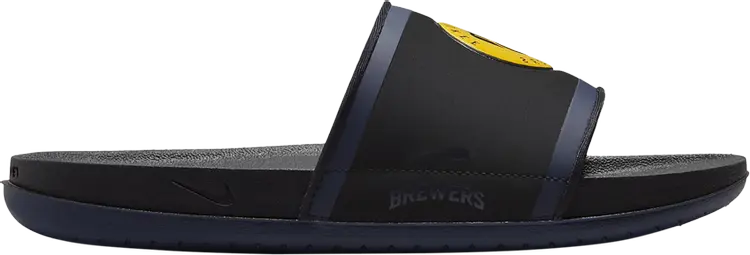 

Кроссовки MLB x Offcourt Slide 'Milwaukee Brewers 2023', черный, Серый, Кроссовки MLB x Offcourt Slide 'Milwaukee Brewers 2023', черный