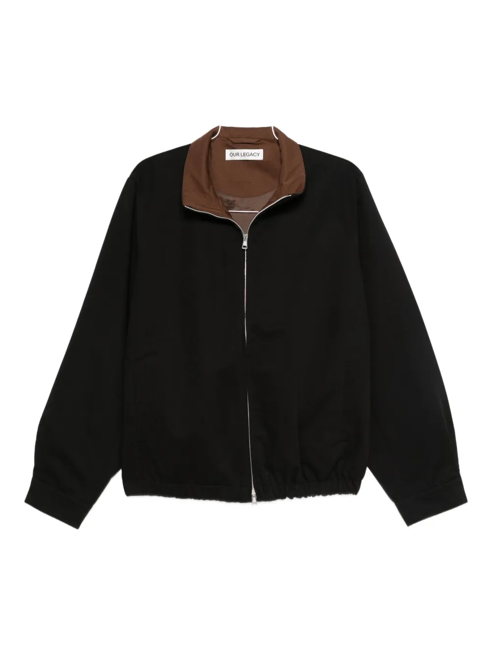 

Бомбер из саржи Our Legacy, черный