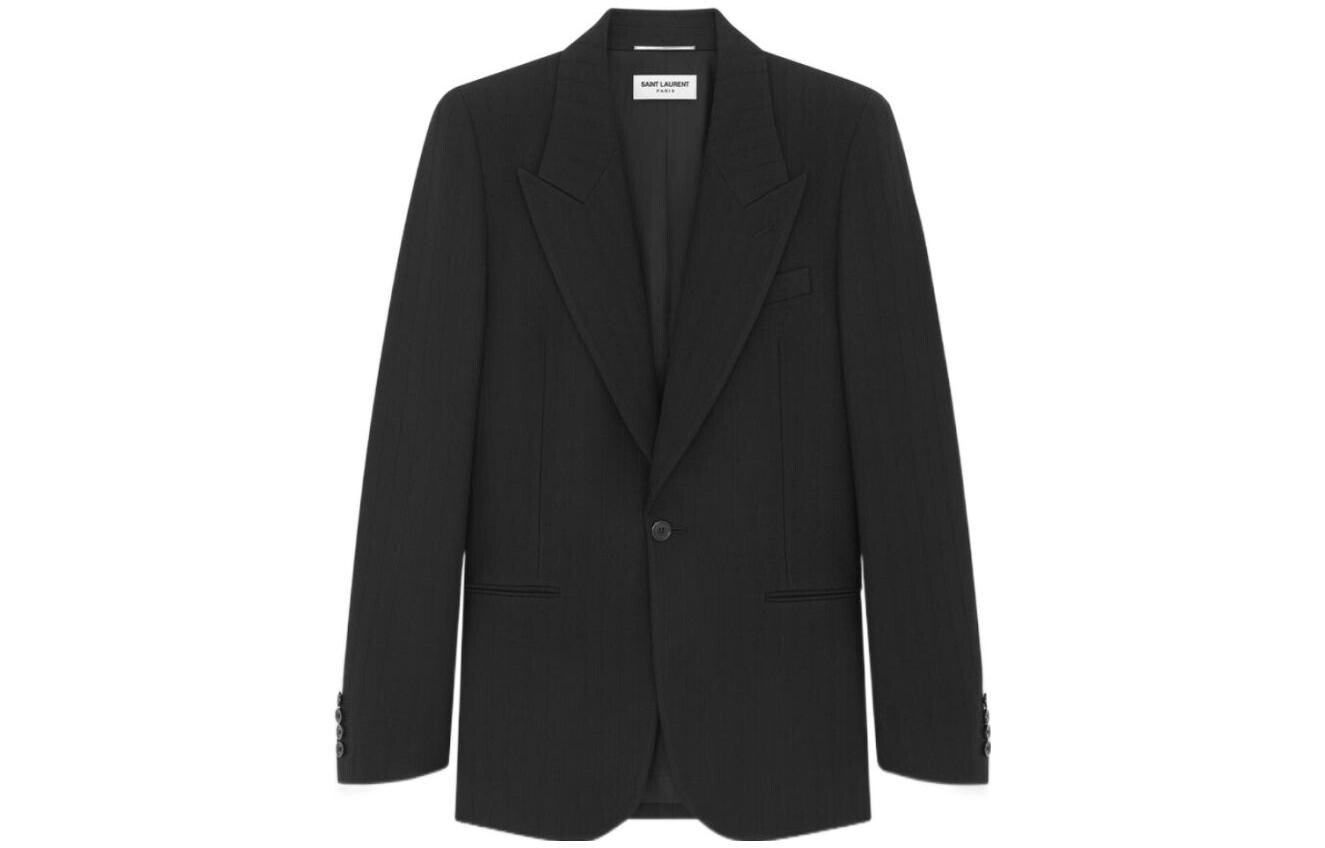 

SAINT LAURENT Мужской деловой костюм, цвет Black