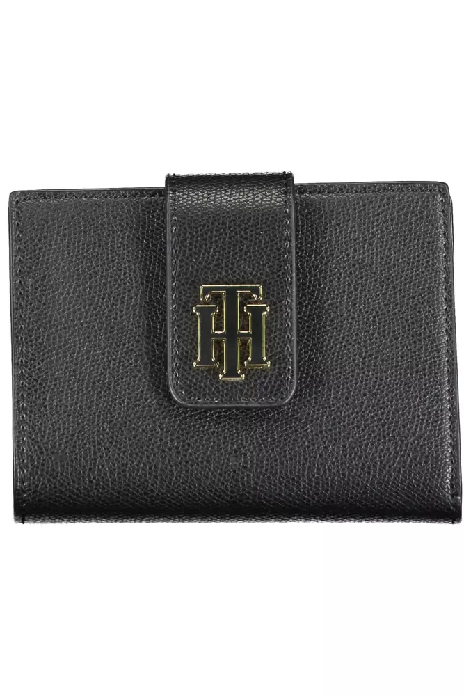 

Черный полиэтиленовый женский кошелек Tommy Hilfiger