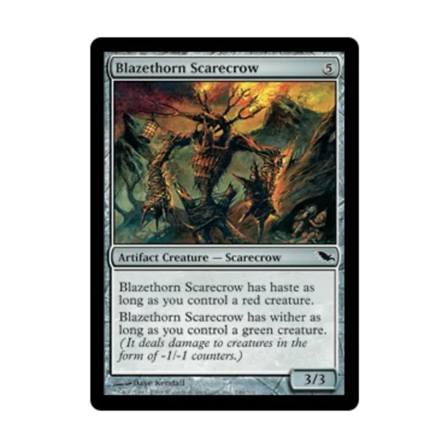 

CCG Пугало Пламенного шипа (клавиша C), MTG - Shadowmoor
