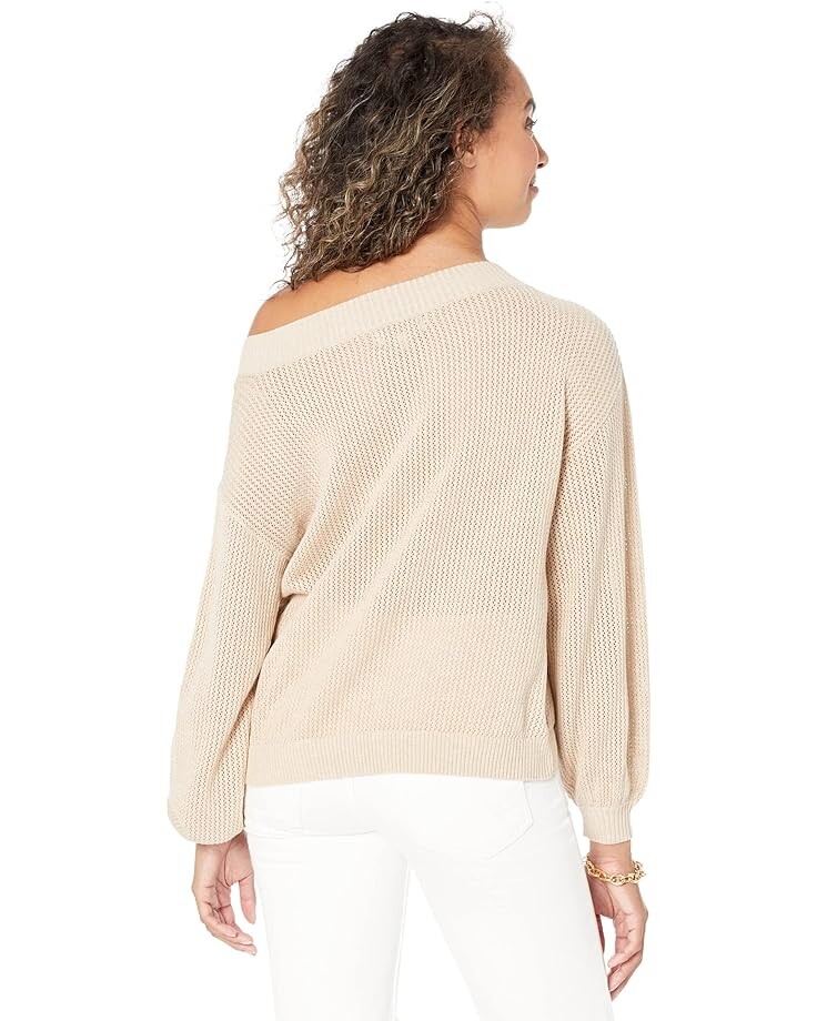 

Свитер Lost + Wander Half Moon Off-the-Shoulder Top, нюд