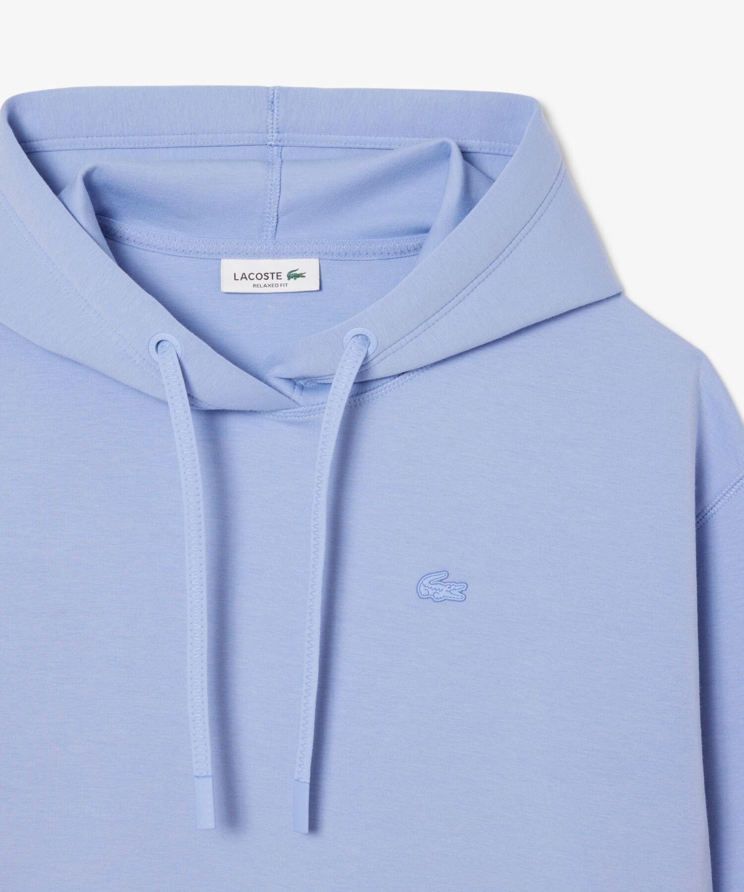 Толстовка LACOSTE Aqua, укороченная с капюшоном — фото 4