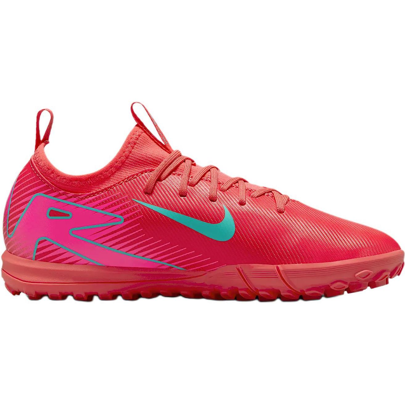 Nike Детские футбольные бутсы Mercurial Vapor 16 Club Junior Academy удобные нескользящие износостойкие низкие красные — фото 3