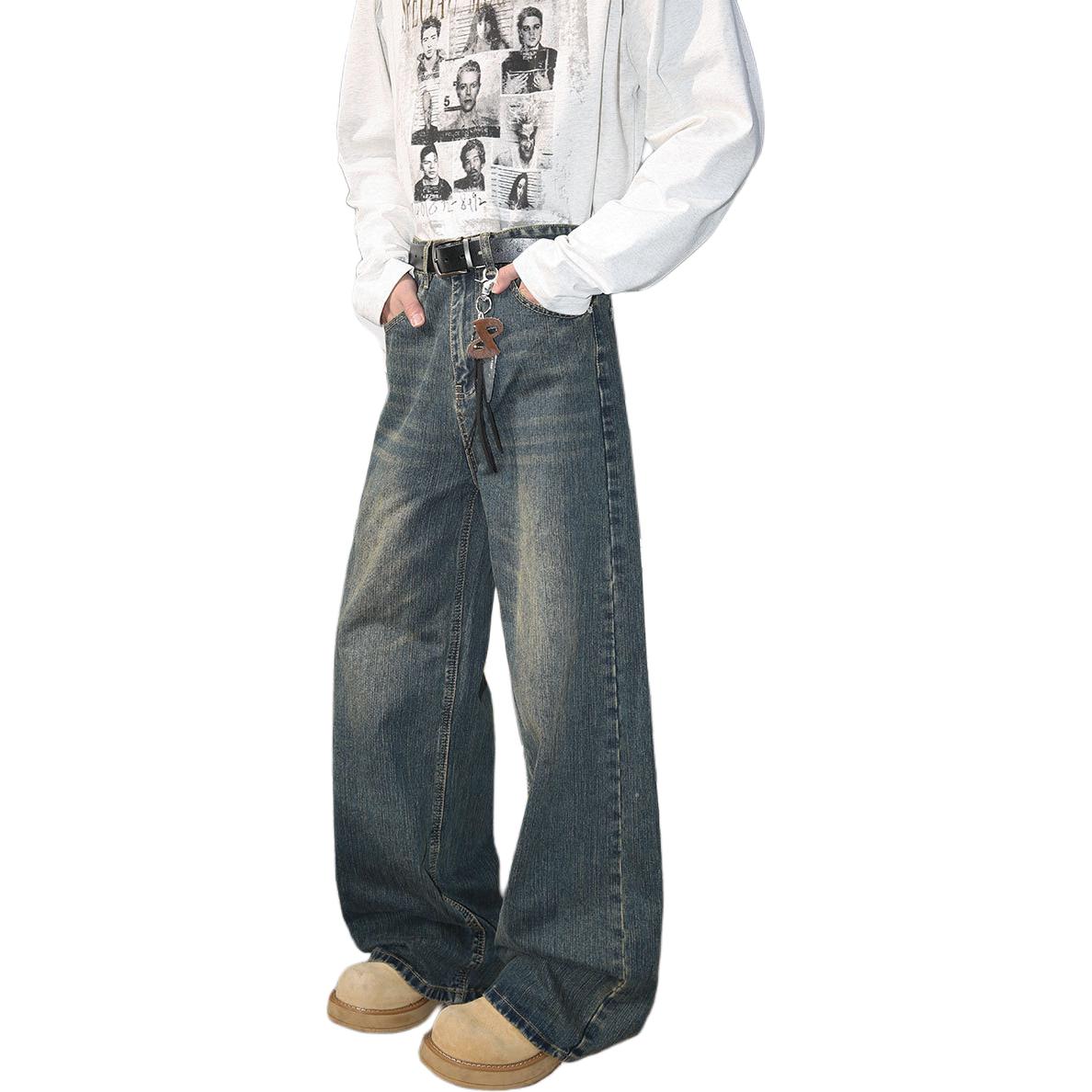 

X1617 Джинсы Unisex Yellow Mud Moderate Straight Fit