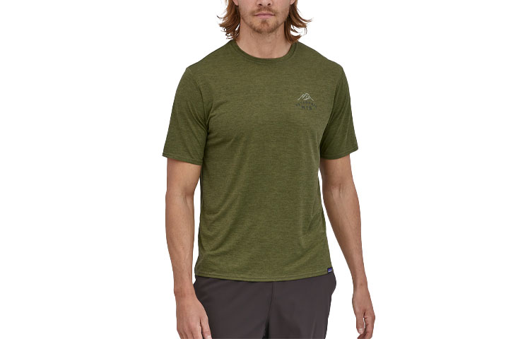 Футболка Capilene Quick Dry мужская Patagonia, зеленый