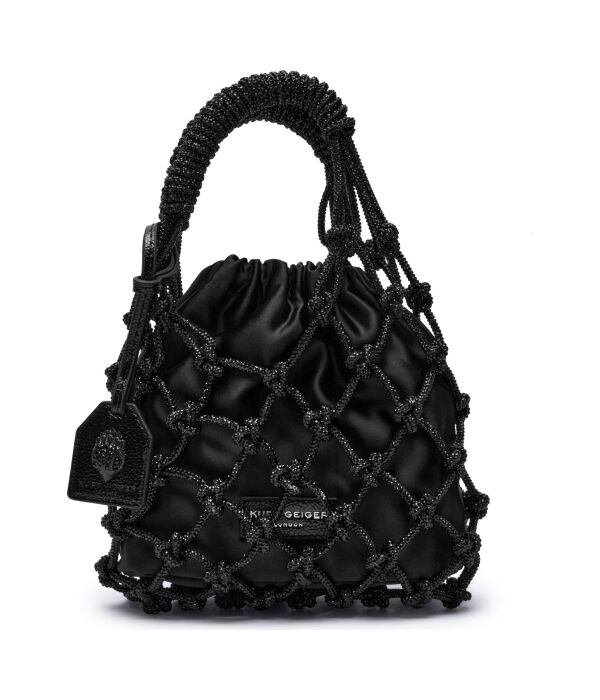 

Вечерняя сумочка макраме Kurt Geiger, черный