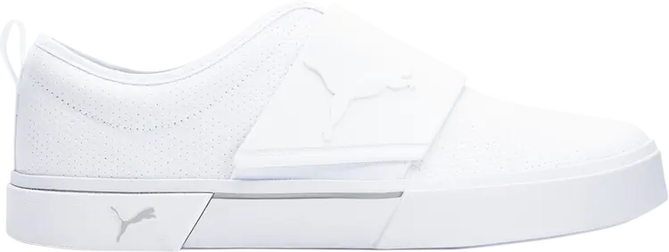 

Кроссовки El Rey II Slip On Perf Leather 'White Grey Violet', белый