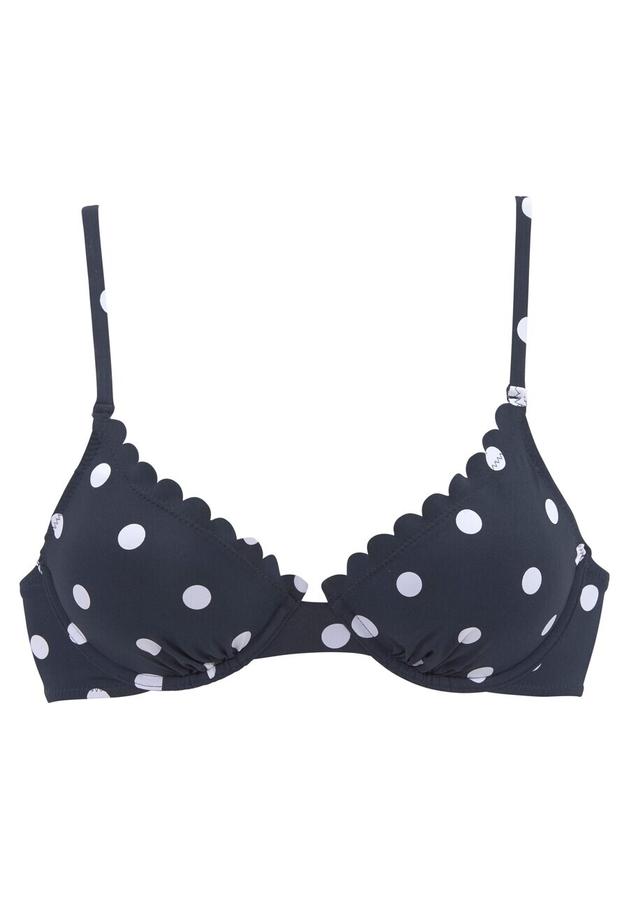 

Верх бикини на косточках LASCANA T-shirt Bikini Top, темно-синий