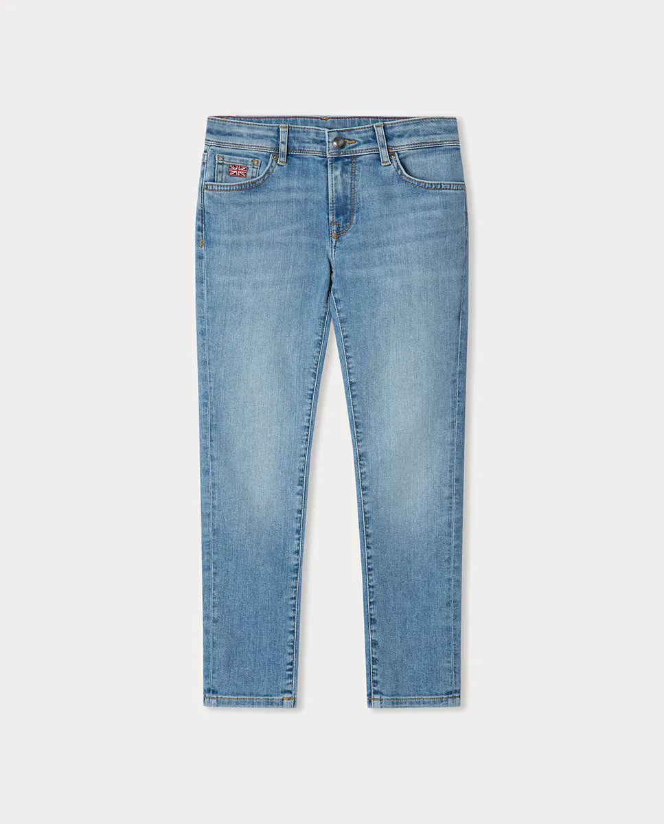 

Джинсы для мальчиков из денима Slim Light Hackett, синий