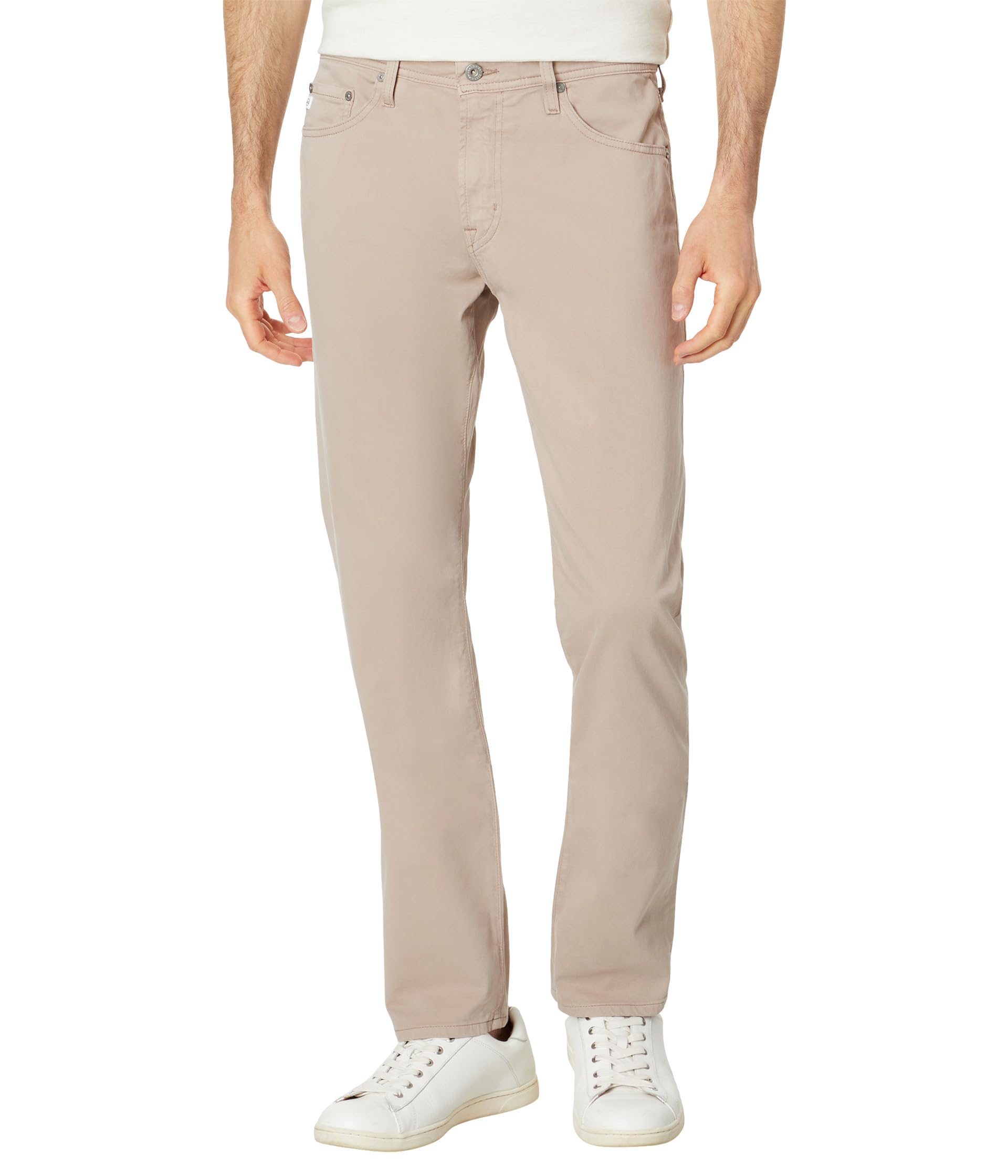 

Брюки AG Jeans Everett SUD Slim Straight Pants, коричневый