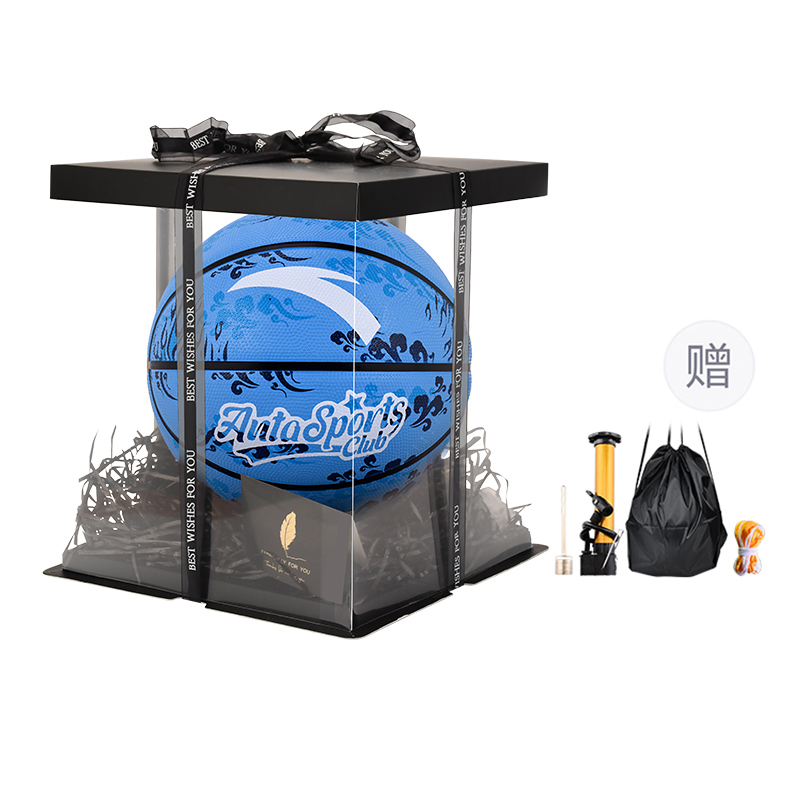 

ANTA Коллекция "Auspicious Clouds" резиновый баскетбольный мяч marine blue размер 7/размер 5 тренировочный соревновательный унисекс