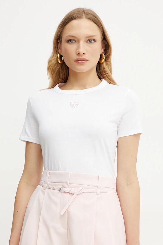 

Хлопковая футболка Boss Orange, белый