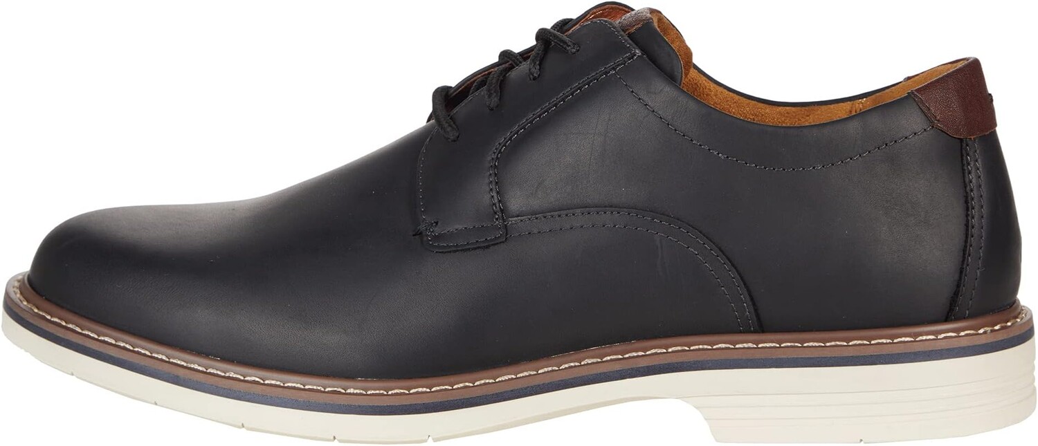 Оксфорды Norwalk Plain Toe Oxford Florsheim, цвет Black Crazy Horse — фото 4