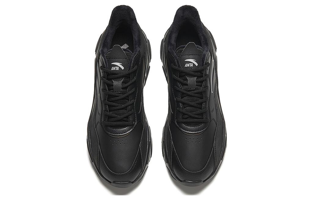 Кроссовки ANTA Little Millennium Lifestyle Shoes Men Low-top Black, черный — фото 3