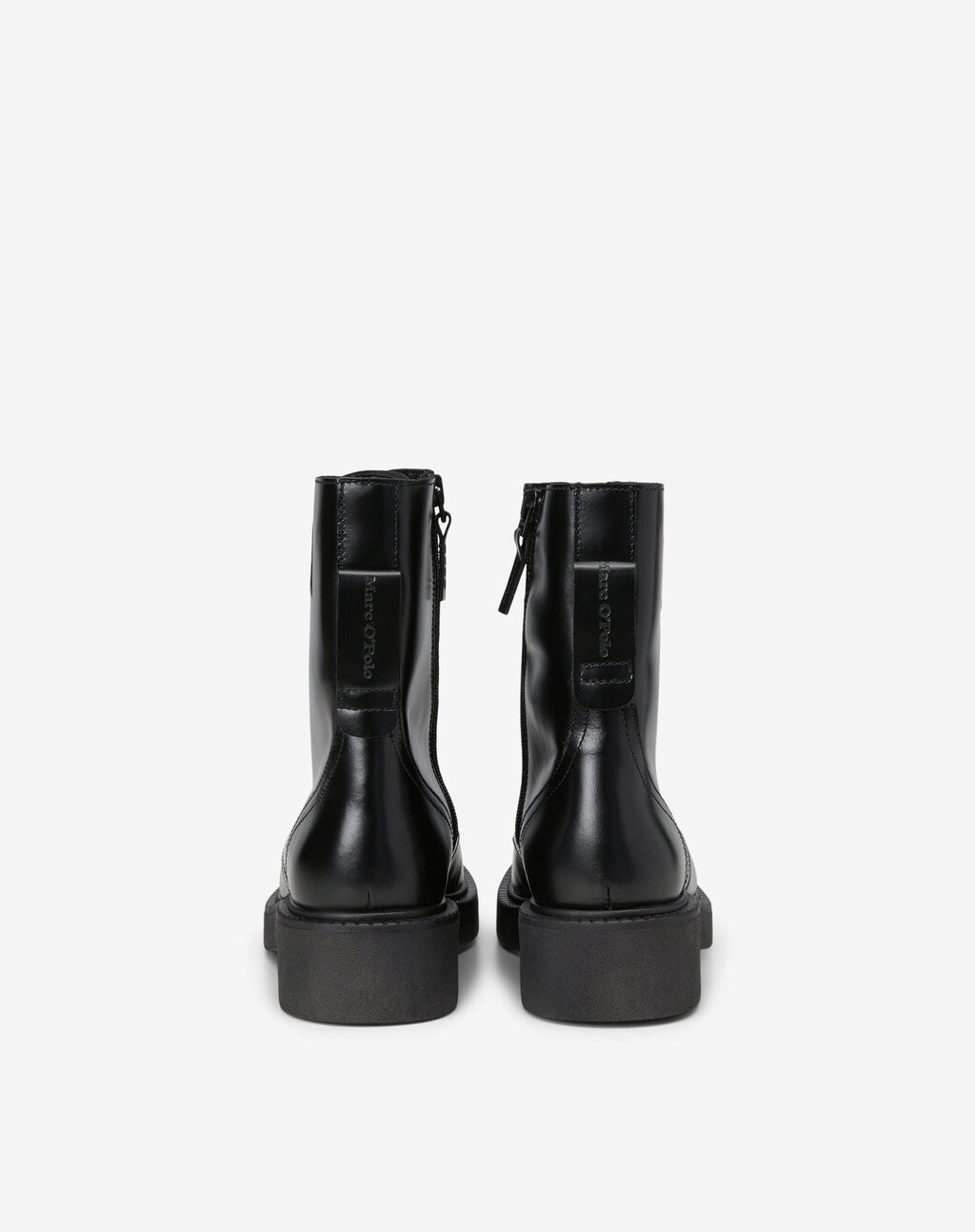 

Ботильоны на шнуровке MIT INNENZIPPER Marc O'Polo, черный