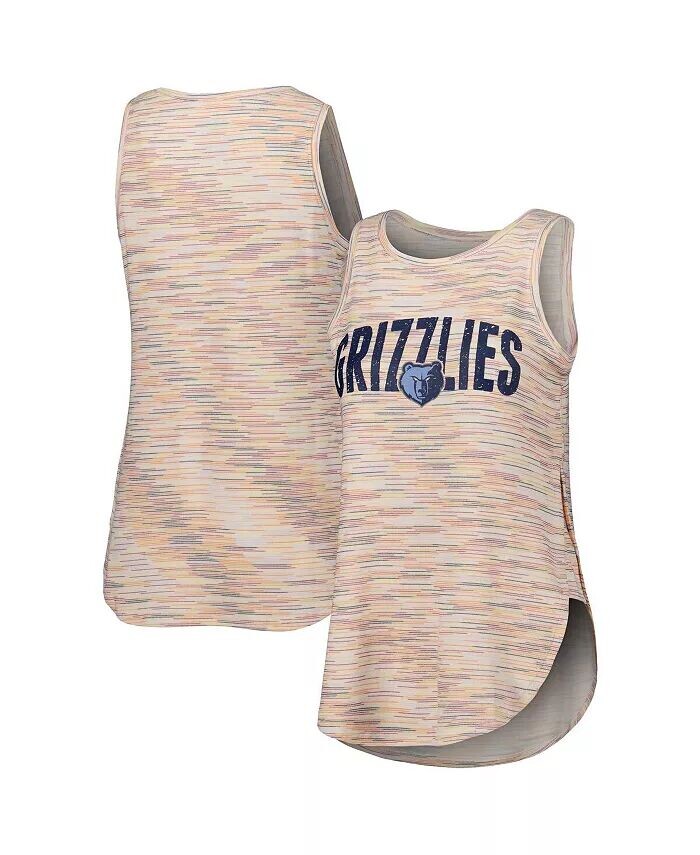 

Женская белая майка Memphis Grizzlies Sunray Concepts Sport