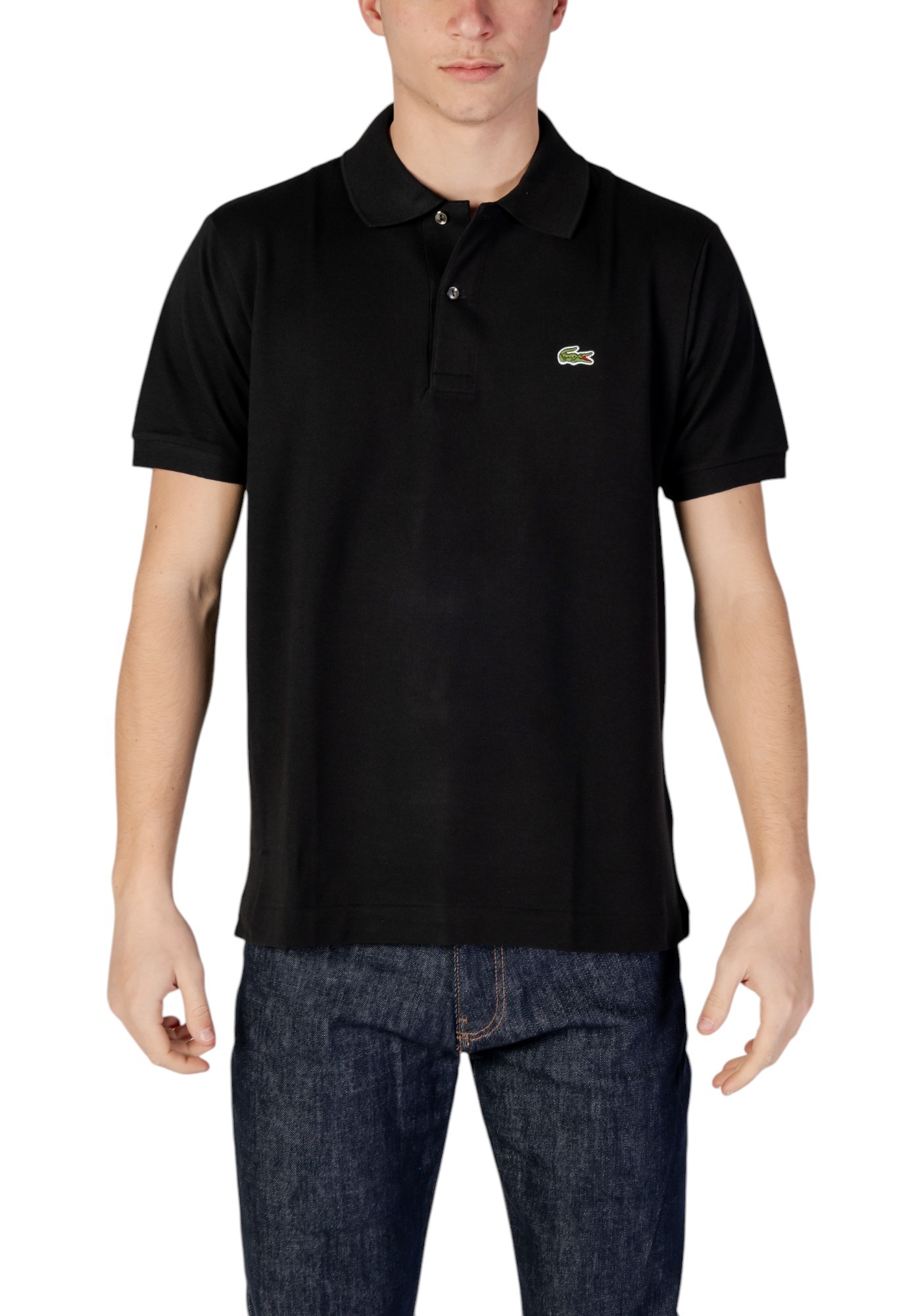 

Поло Lacoste, черный