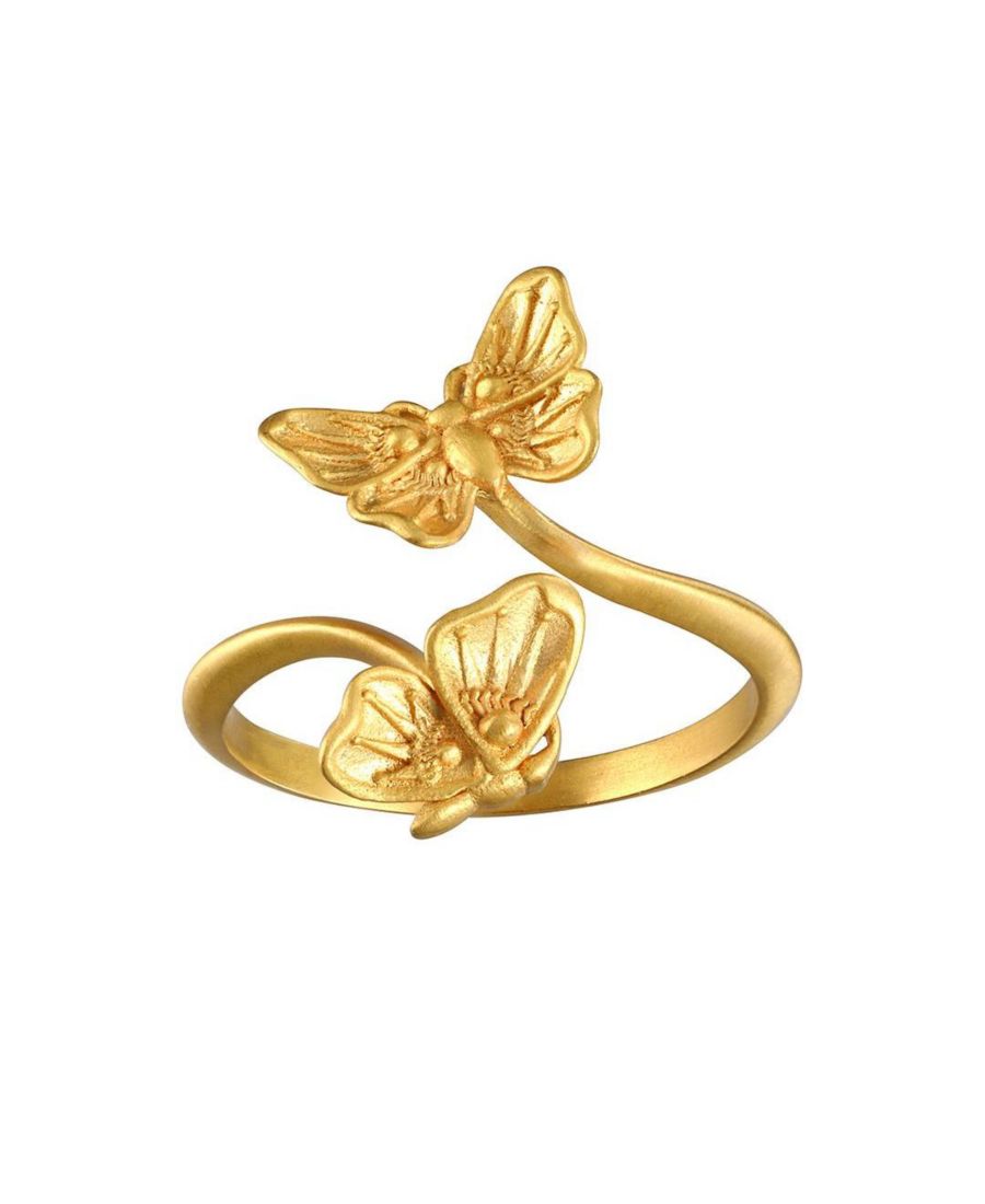 

Регулируемое кольцо-бабочка Свобода парения Satya Jewelry, No Color