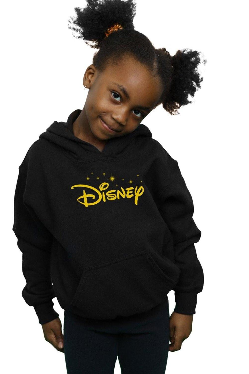 

Худи с логотипом и звездами Disney, черный