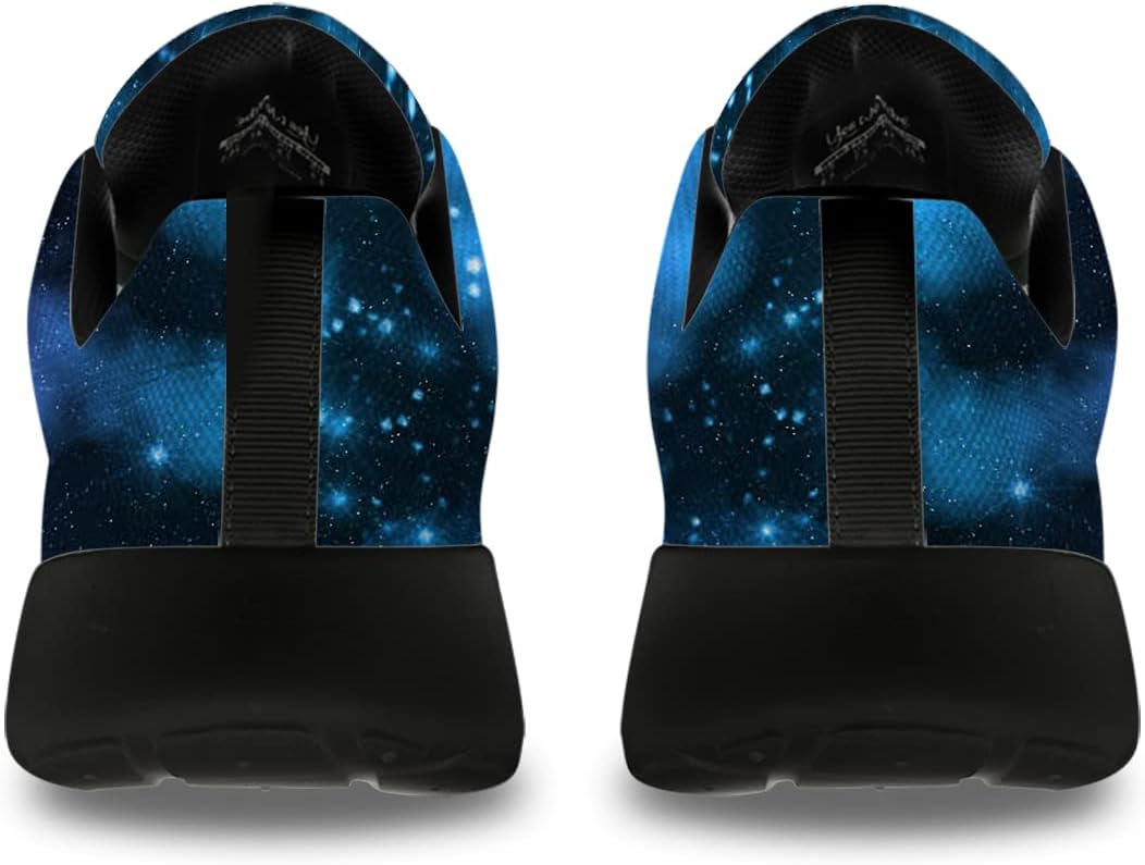 Кроссовки Horethy Galaxy для женщин и мужчин, беговые кроссовки, дышащие кроссовки для ходьбы и тенниса, космические кроссовки, подарки, мультиколор — фото 3
