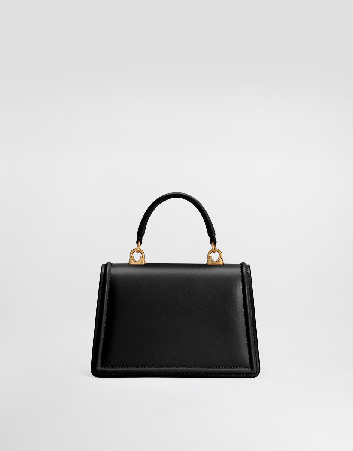 Маленькая сумка devotion из гладкой телячьей кожи Dolce & Gabbana, черный — фото 4