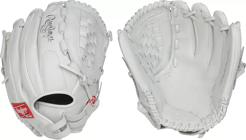 

Перчатки Fastpitch серии GG Elite Series 12,5 дюйма Rawlings, цвет White/Silver