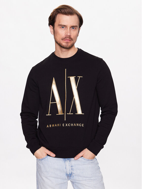 

Толстовка regular fit Armani Exchange, черный