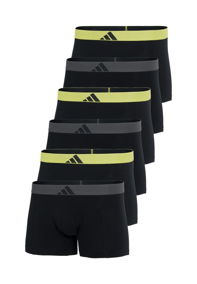 

Боди из хлопка в стиле ретро шорты/брюки 6 пар в упаковке активный флекс Adidas, мультиколор