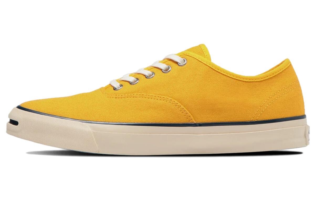 

Туфли Jack Purcell Canvas унисекс с низким верхом желтого/белого цвета Converse