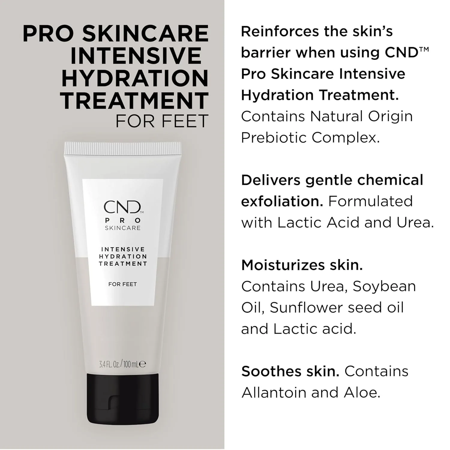 CND PRO SkinCare Интенсивное увлажняющее средство для ног 286.34 г (1 шт.) — фото 3