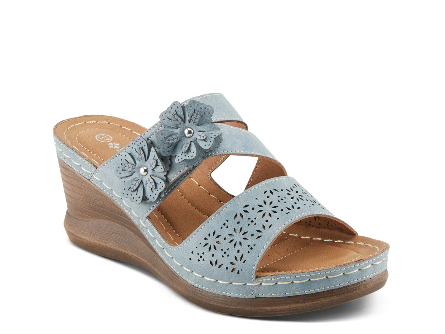 

Сандалии Lolly Wedge Sandal Patrizia By Spring Step, синий