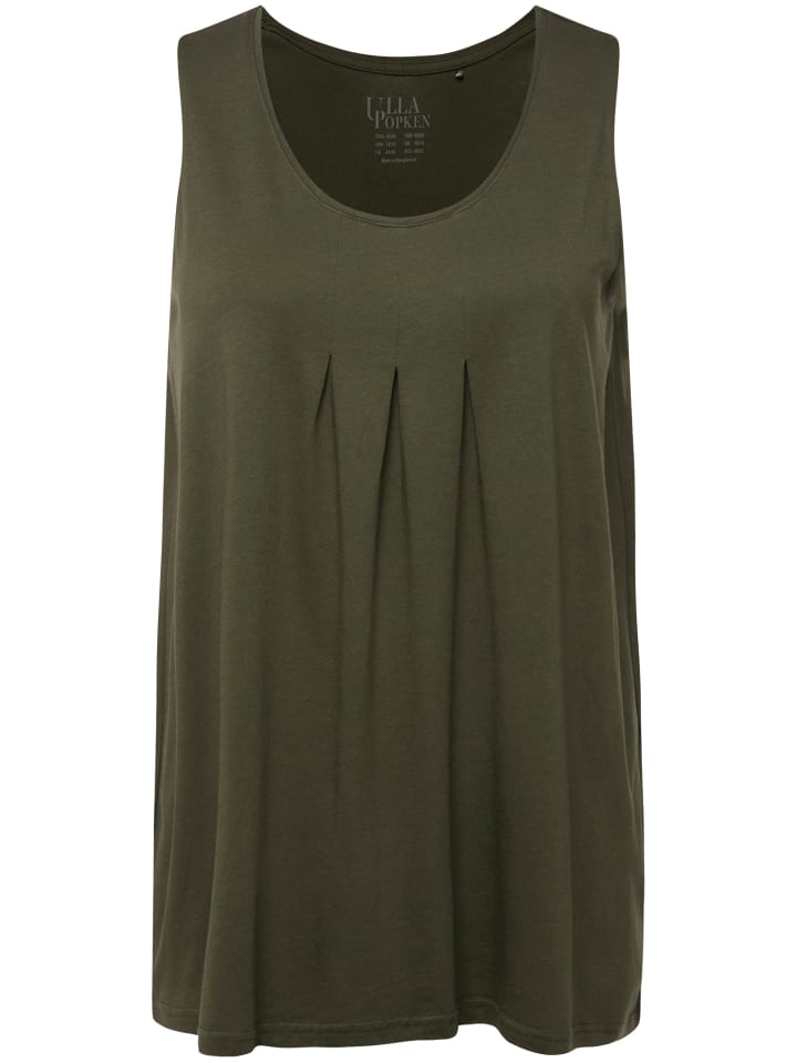 

Футболка Ulla Popken, цвет waldgrün