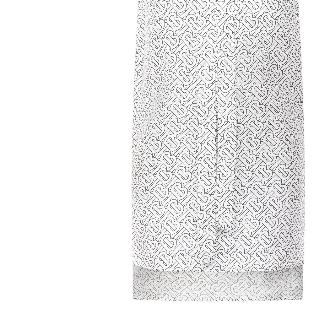 Рубашка Burberry Women's, летняя, серо-белый — фото 4