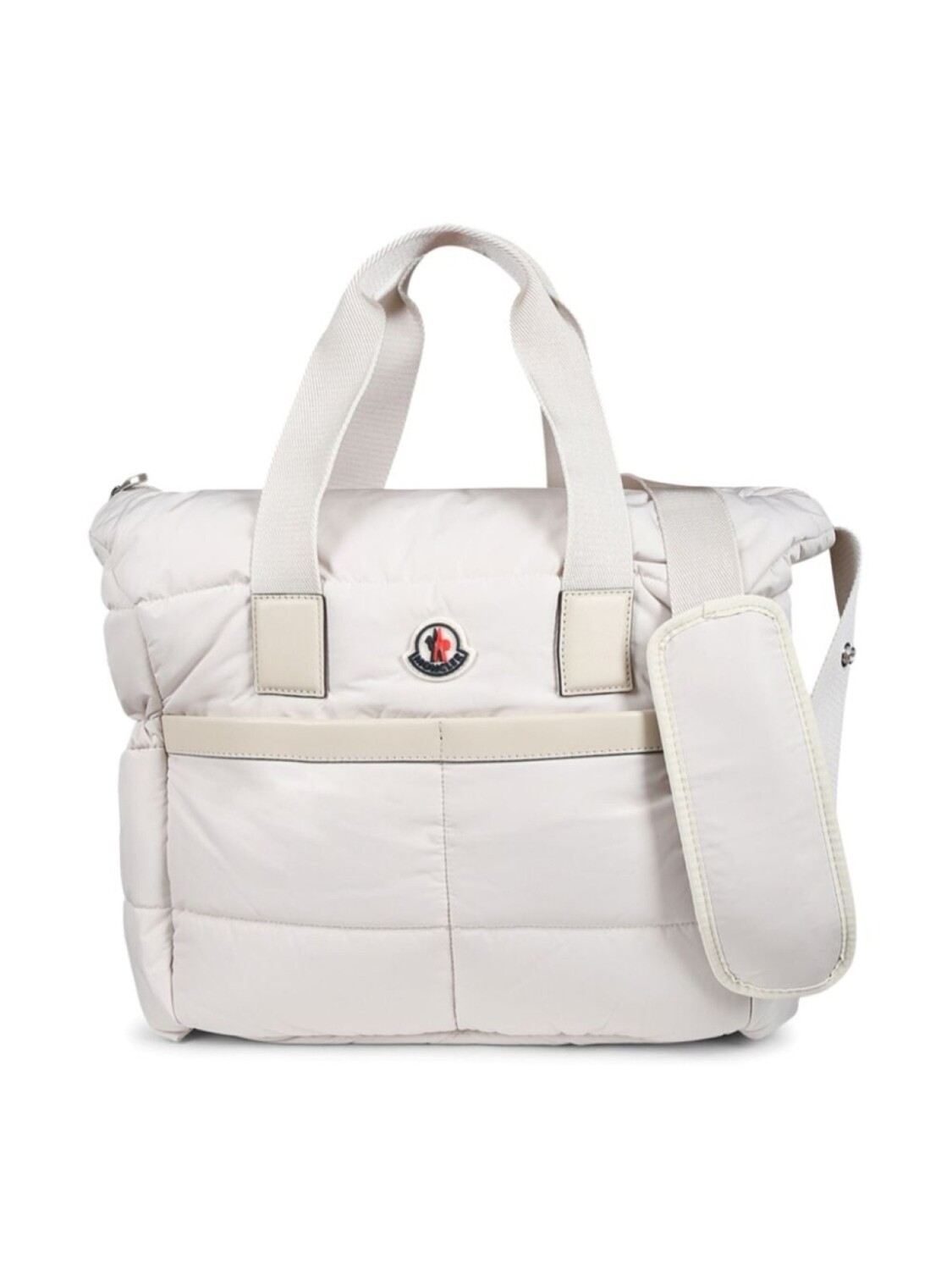 

Сумка для пеленания с логотипом Moncler Enfant, серый