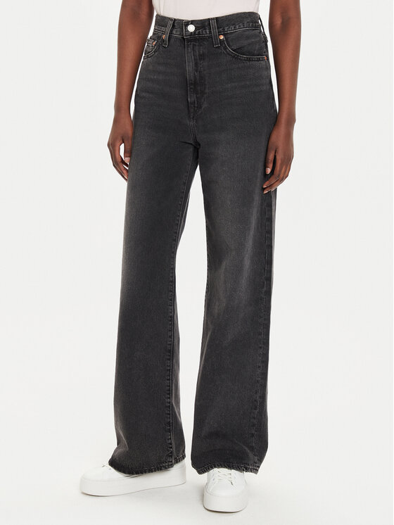 Джинсы wide leg Ribcage A6081-0011 Levi'S, черный